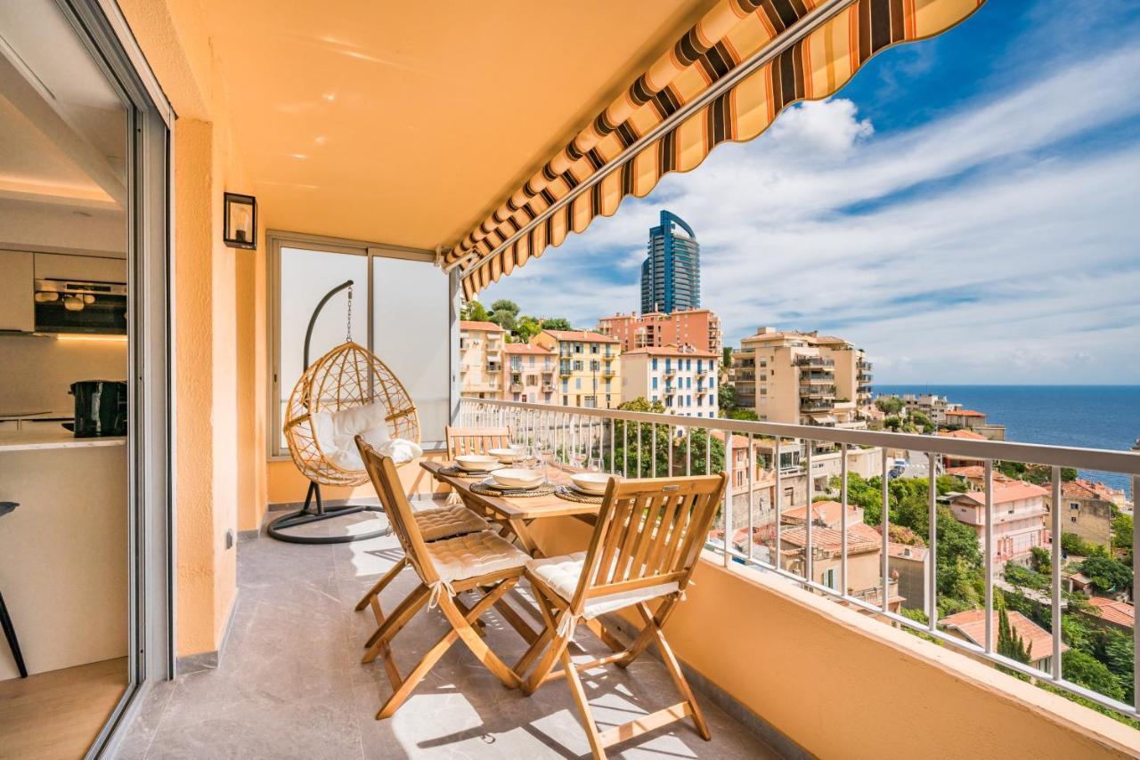 Baie De Monaco - Terrasse Vue Mer - Parking - Af Beausoleil Exterior photo
